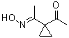 CAS 登录号：343928-77-8， 1-{1-[(1E)-N-羟基亚氨代乙酰]环丙基}乙酮