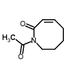 CAS 登录号：343942-63-2， (3Z)-1-乙酰基-5,6,7,8-四氢-2(1H)-氮杂环辛烷酮