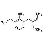 CAS#: 343948-85-6, 2-(2,2-Dimethoxyethyl)-6-Ethylaniline