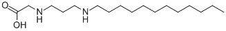 CAS 登录号：34395-72-7， N-[3-(十二烷基氨基)丙基]甘氨酸