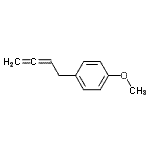 CAS 登录号：343950-65-2， 1-(2,3-丁二烯-1-基)-4-甲氧基苯