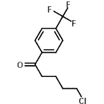 CAS 登录号：343968-74-1， 5-氯-1-[4-(三氟甲基)苯基]-1-戊酮