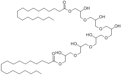 CAS 登录号：34424-97-0， 六聚甘油二硬脂酸酯