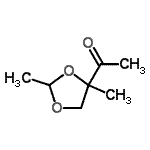 CAS#: 344249-68-9, 1-(2,4-Dimethyl-1,3-Dioxolan-4-Yl)Ethanone