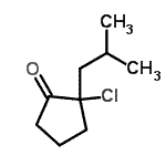 CAS#: 344294-20-8, 2-Chloro-2-Isobutylcyclopentanone