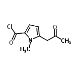 CAS 登录号：344298-53-9， 1-甲基-5-(2-氧代丙基)-1H-吡咯-2-甲酰氯