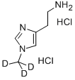 CAS 登录号：344299-49-6， 1-(甲基-D3)-1H-咪唑-4-乙胺二盐酸盐