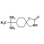 CAS#: 344312-96-5, 8-(2-Methyl-2-Propanyl)-1-Oxa-3-Azaspiro[4.5]Decan-2-One