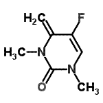 CAS#: 344326-28-9, 5-Fluoro-1,3-Dimethyl-4-Methylene-3,4-Dihydro-2(1H)-Pyrimidinone
