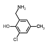 CAS 登录号：344326-62-1， 2-(氨基甲基)-6-氯-4-甲基苯酚
