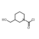 CAS#: 344326-73-4, 3-(Hydroxymethyl)-1-Piperidinecarbonyl Chloride