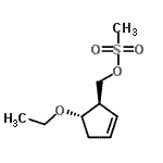 CAS#: 344327-58-8, [(1R,5S)-5-Ethoxy-2-Cyclopenten-1-Yl]Methyl Methanesulfonate
