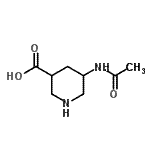 CAS#: 344333-42-2, 5-Acetamido-3-Piperidinecarboxylic Acid