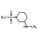 CAS#: 344419-31-4, N-Methyl-1-(Methylsulfonyl)-3-Piperidinamine