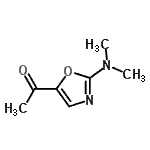 CAS#: 344747-06-4, 1-[2-(Dimethylamino)-1,3-Oxazol-5-Yl]Ethanone