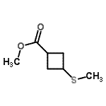 CAS#: 344750-31-8, Methyl 3-(Methylsulfanyl)Cyclobutanecarboxylate