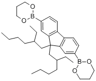 CAS#: 344782-49-6, 9,9-Di(2-ethylhexyl)fluorene-2,7-diboronic acid bis(1,3-propanediol) ester