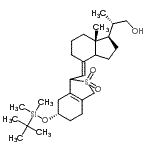 CAS#: 344798-31-8, (2S)-2-[(1R,4E,7aR)-4-{[(6S)-6-{[Dimethyl(2-Methyl-2-Propanyl)Silyl]Oxy}-2,2-Dioxido-1,3,4,5,6,7-Hexahydro-2-Benzothiophen-1-Yl]Methylene}-7A-Methyloctahydro-1H-Inden-1-Yl]-1-Propanol