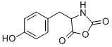 CAS 登录号：34487-86-0， 4-[(4-羟基苯基)甲基]-1,3-恶唑烷-2,5-二酮