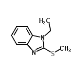 CAS#: 344896-48-6, 1-Ethyl-2-Methylsulfanyl-Benzimidazole