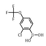 CAS#: 345226-20-2, [2-Chloro-4-(Trifluoromethoxy)Phenyl]Boronic Acid