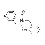 CAS#: 345311-05-9, N-Benzyl-3-(2-Hydroxyethyl)Isonicotinamide