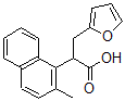 CAS#: 3459-58-3, 3-Furan-2-Yl-2-(2-Methylnaphthalen-1-Yl)Propanoic Acid