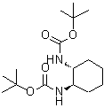 CAS#: 345905-88-6, Bis(2-Methyl-2-Propanyl) (1R,2R)-1,2-Cyclohexanediylbiscarbamate