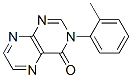 CAS 登录号：34594-41-7， 3-(2-甲基苯基)蝶啶-4-酮