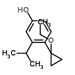 CAS#: 345965-36-8, 4-(1-Ethoxycyclopropyl)-3-Isopropylphenol
