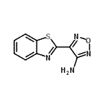 CAS#: 346646-10-4, 4-(1,3-Benzothiazol-2-Yl)-1,2,5-Oxadiazol-3-Amine