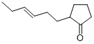 CAS 登录号：34687-46-2， 2-[(E)-己-2-烯基]环戊烷-1-酮