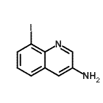 CAS#: 347146-18-3, 8-Iodo-3-Quinolinamine