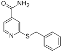 CAS#: 347146-27-4, 2-[(Phenylmethyl)Thio]-Pyridine-4-Carboxamide