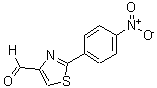 CAS 登录号：3474-89-3， 2-(4-硝基苯基)-1,3-噻唑-4-甲醛
