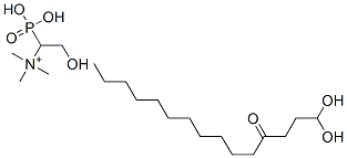 CAS#: 3476-42-4, (3-Dodecanoyloxy-2-Hydroxypropyl) 2-Trimethylazaniumylethyl Phosphate