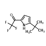 CAS#: 34773-59-6, 2,2,2-Trifluoro-1-[5-(2-Methyl-2-Propanyl)-1H-Pyrrol-2-Yl]Ethanone