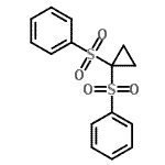 CAS#: 34782-46-2, 1,1'-(1,1-Cyclopropanediyldisulfonyl)Dibenzene