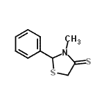CAS#: 347877-86-5, 3-Methyl-2-Phenyl-1,3-Thiazolidine-4-Thione