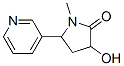 CAS#: 34834-67-8, 3-Hydroxy-1-Methyl-5-Pyridin-3-Yl-Pyrrolidin-2-One