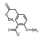 CAS#: 34837-88-2, Methyl (4-Methoxy-3-Nitrophenyl)Acetate