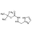 CAS 登录号：348628-30-8， 2-甲基-2-丙基2-(1H-咪唑-2-基甲基)肼羧酸酯