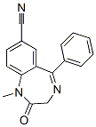 CAS#: 3489-59-6, 1-Methyl-2-Oxo-5-Phenyl-3H-1,4-Benzodiazepine-7-Carbonitrile