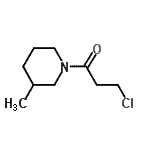 CAS 登录号：349097-98-9， 3-氯-1-(3-甲基-1-哌啶基)-1-丙酮