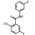 CAS#: 349099-92-9, 5-Fluoro-N-(3-Fluorophenyl)-2-Hydroxybenzamide
