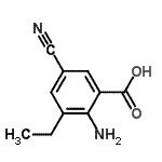 CAS#: 34921-74-9, 2-Amino-5-Cyano-3-Ethylbenzoic Acid