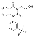 CAS#: 34929-08-3, 3-(2-Hydroxyethyl)-1-[3-(Trifluoromethyl)Phenyl]Quinazoline-2,4-Dione