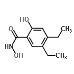 CAS#: 349392-86-5, 4,5-Diethyl-N,2-Dihydroxybenzamide