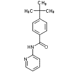 CAS#: 349407-91-6, 4-(2-Methyl-2-Propanyl)-N-(2-Pyridinyl)Benzamide