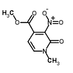 CAS#: 350496-33-2, Methyl 1-Methyl-3-Nitro-2-Oxo-1,2-Dihydro-4-Pyridinecarboxylate